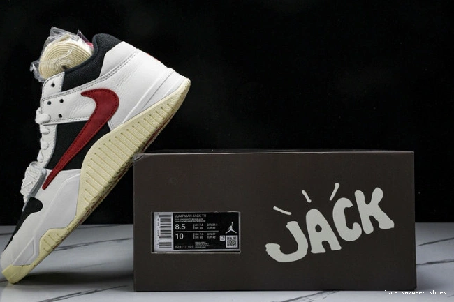 Cheap LUCY Jack Scott TR x University Red Jordan FZ8117-101 Travis Jumpman 0704